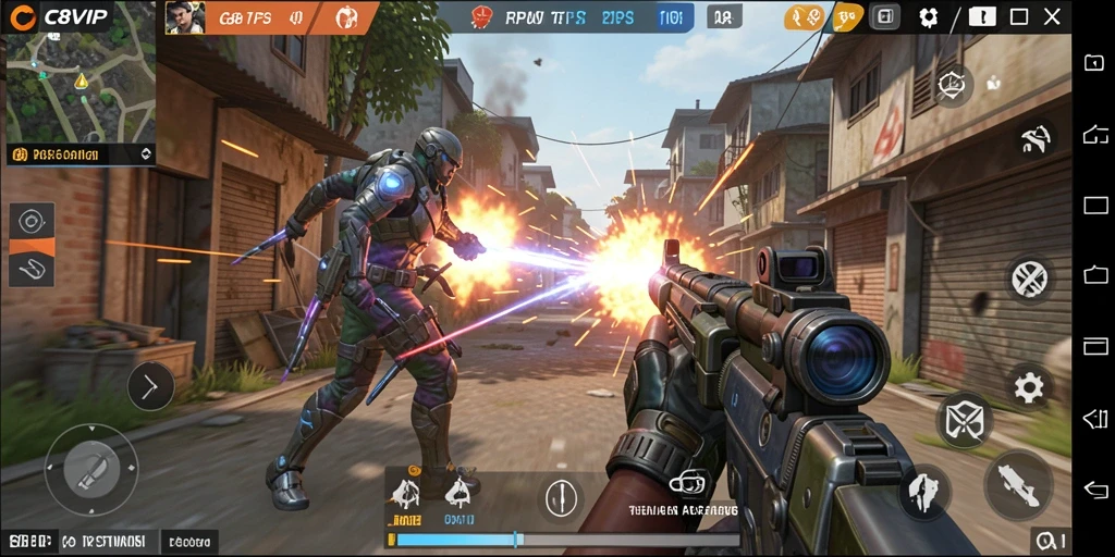 Gameplay C8VIP yang intens dan memikat