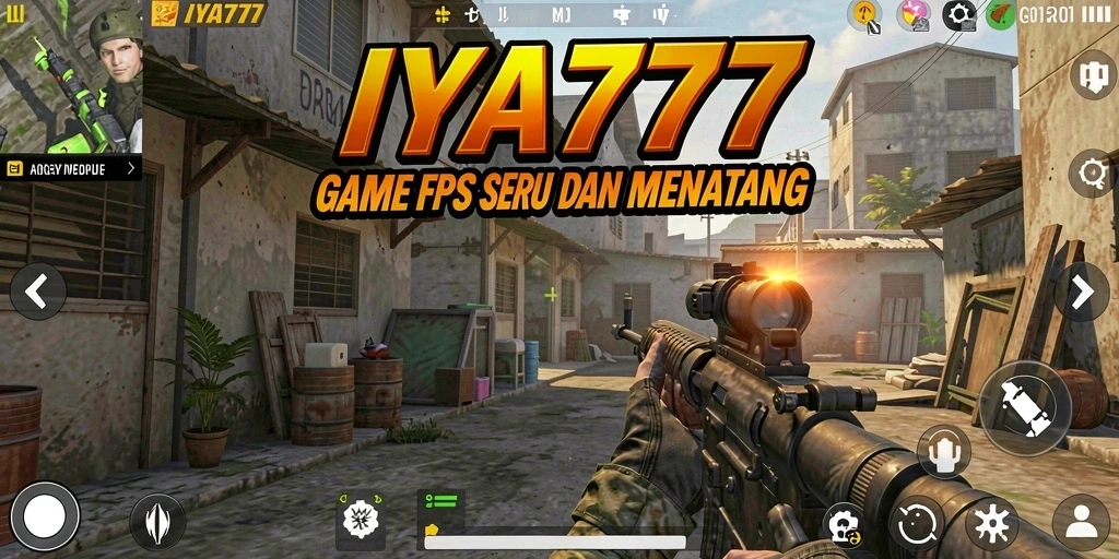 Gameplay seru dari IYA777 dalam aksi FPS.