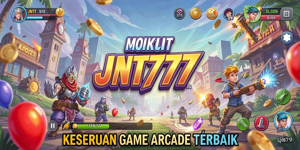 Screenshot JNT777 menampilkan aksi seru dalam gameplay Arcade.