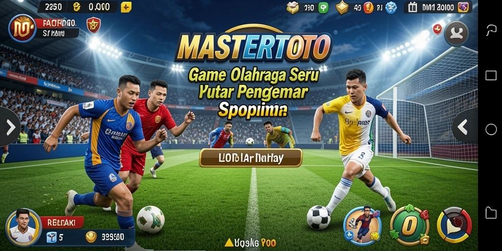 Tampilan gameplay MASTERTOTO yang seru dan penuh aksi.