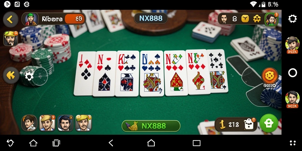 Tampilan gameplay yang menarik dan penuh aksi di NX888.