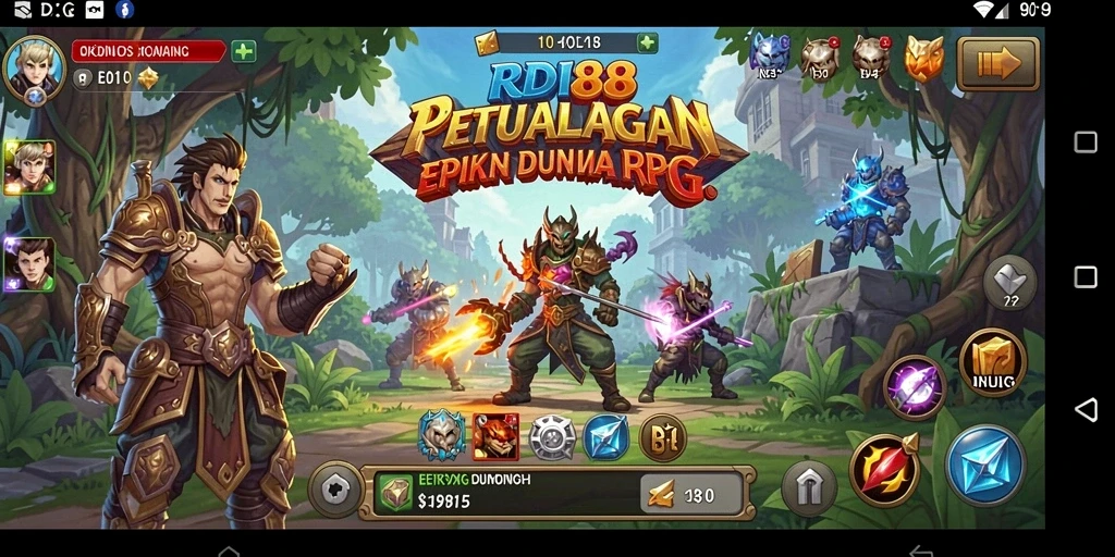 Tampilan menarik dari gameplay RDI88 yang mengasyikkan.