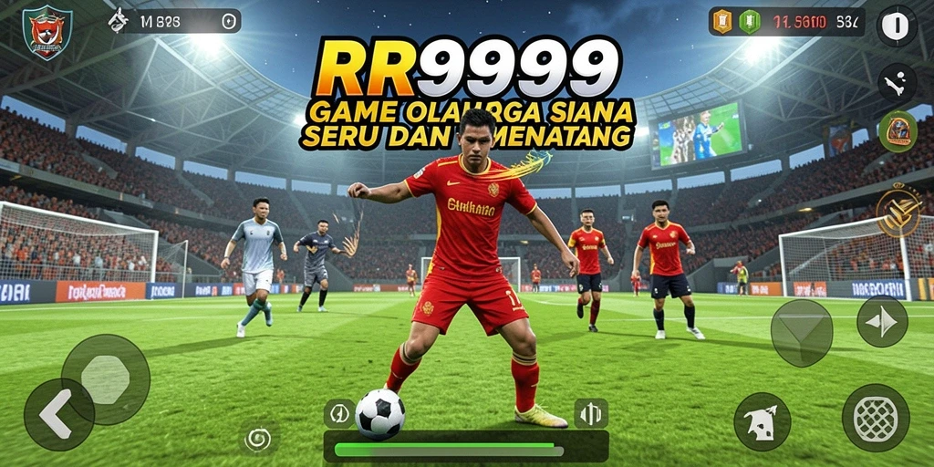 Screenshot gameplay RR999 yang menampilkan aksi seru dalam olahraga.